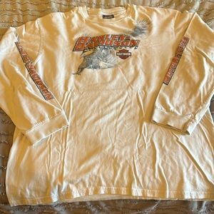 Men’s long sleeve Harley Davidson t-shirt, XL